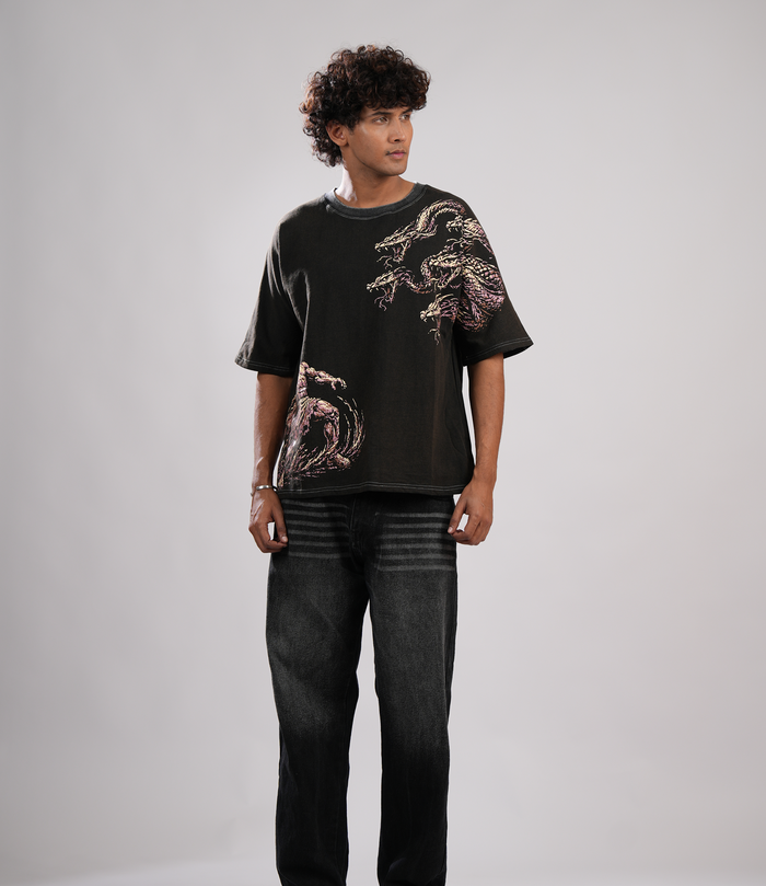 Hydra vs. Hercules | Tone Wash T-Shirt