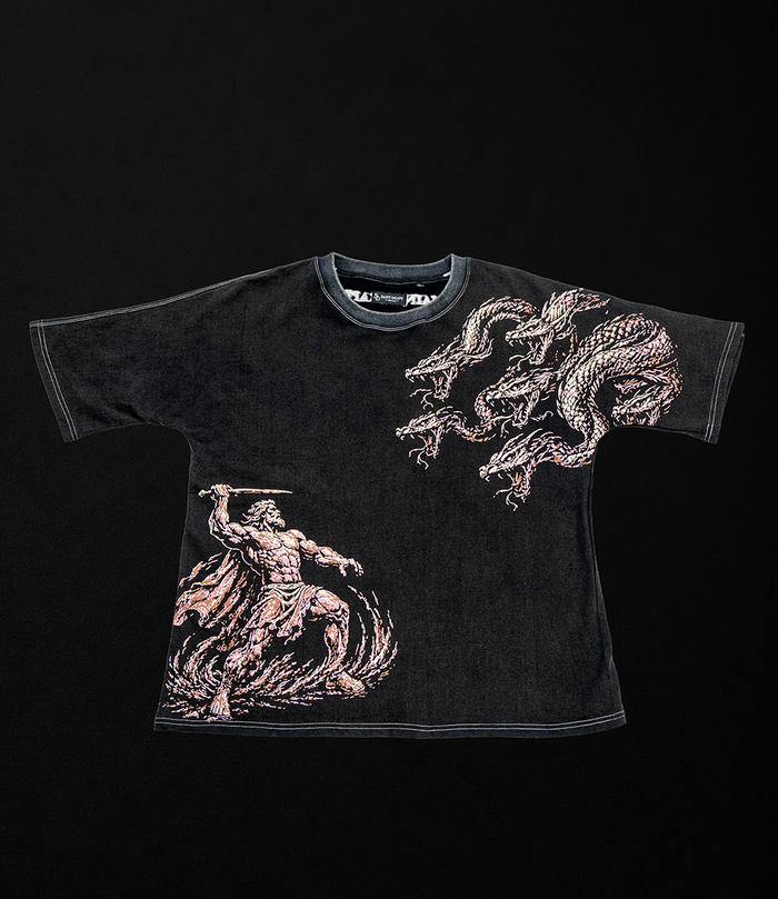 Hydra vs. Hercules | Tone Wash T-Shirt